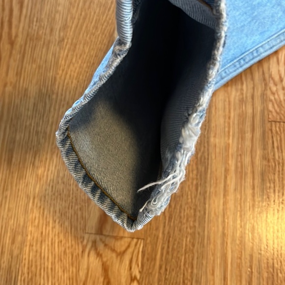 NWT AGolde 90’s Pinch High Rise Straight Size 30 - Picture 16 of 17